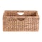Vintiquewise Foldable Storage Bin, Water Hyacinth, Brown, 8 in H, 18 in W, 13 in L, 3 PK QI003545.M.3 - alternate 2